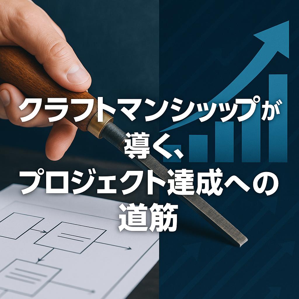 クラフトマンシップが導く、プロジェクト達成への道筋