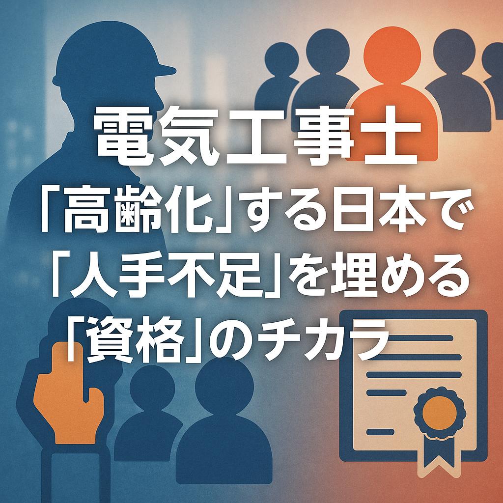 「高齢化」する日本で「人手不足」を埋める「資格」のチカラ