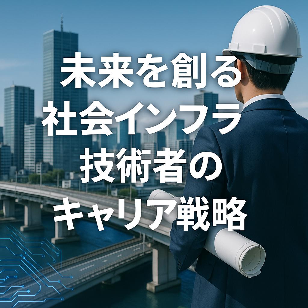 未来を創る社会インフラ技術者のキャリア戦略