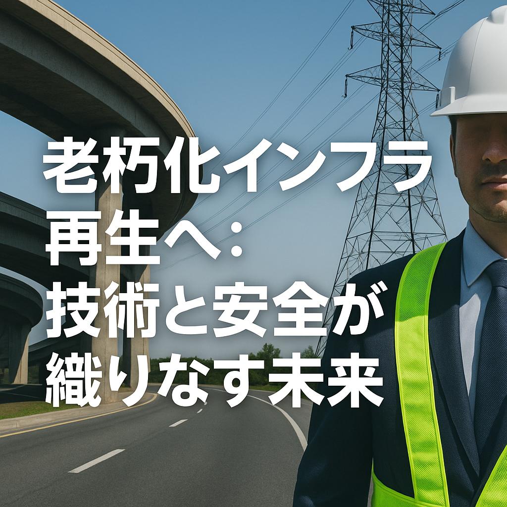 老朽化インフラ再生へ：技術と安全が織りなす未来