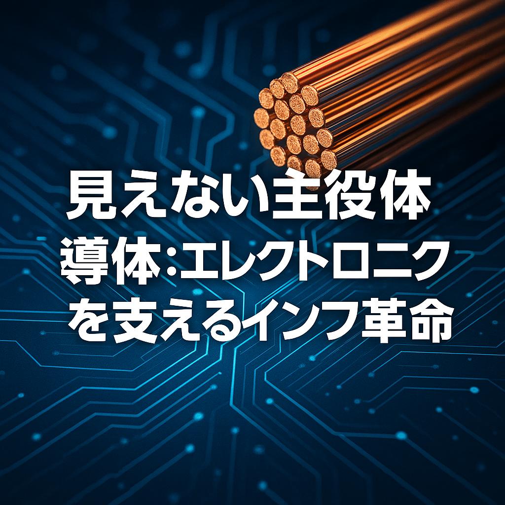 見えない主役、導体：エレクトロニクスを支えるインフラ革命