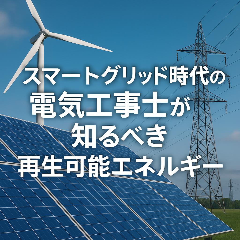 スマートグリッド時代の電気工事士が知るべき再生可能エネルギー