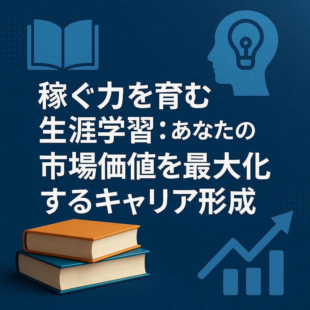 稼ぐ力を育む生涯学習：あなたの市場価値を最大化するキャリア形成