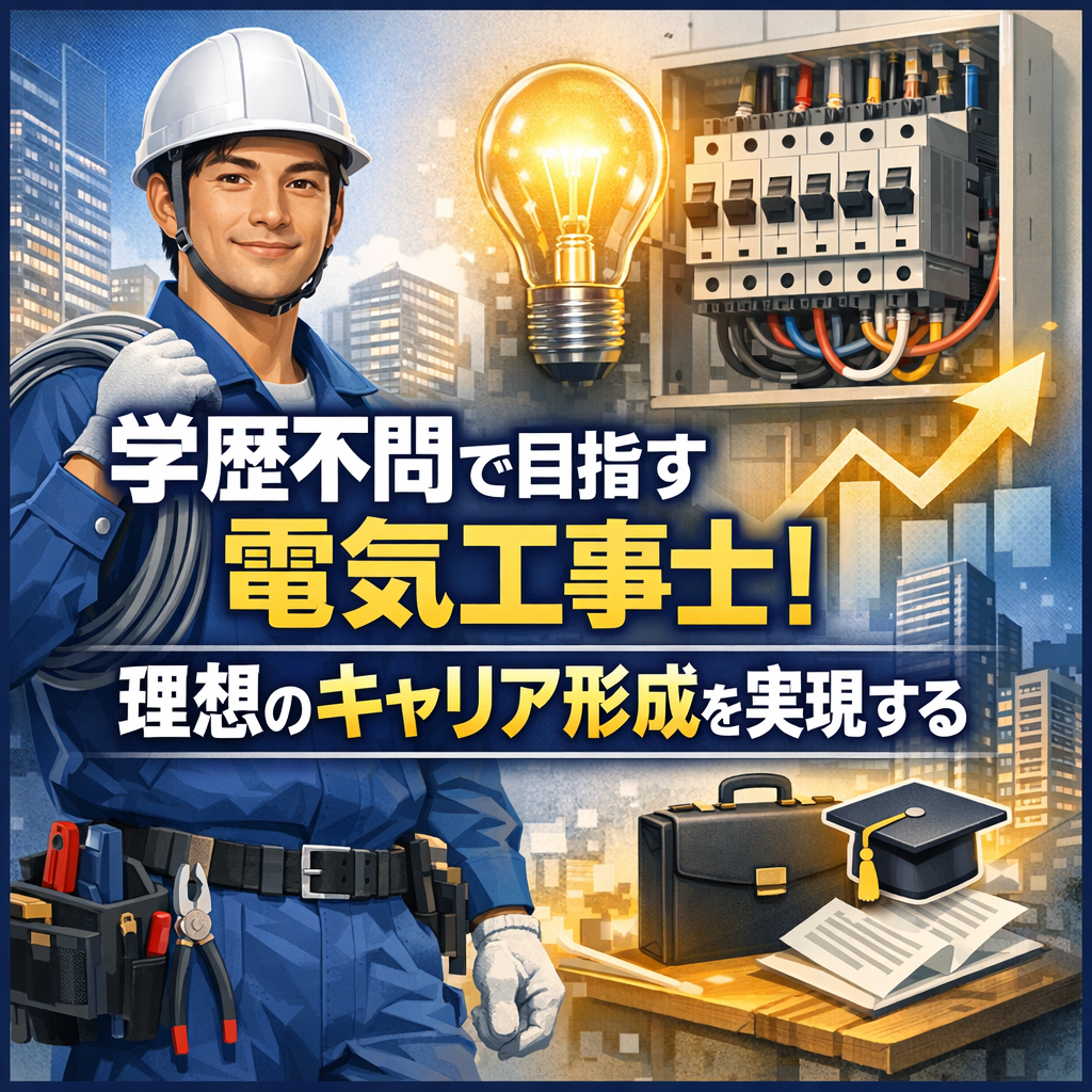 学歴不問で目指す電気工事士！理想のキャリア形成を実現する秘訣